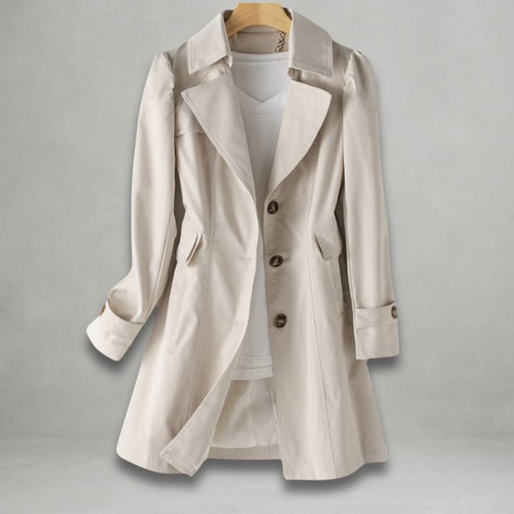 Women’s Double Breasted Belted Trench Coat