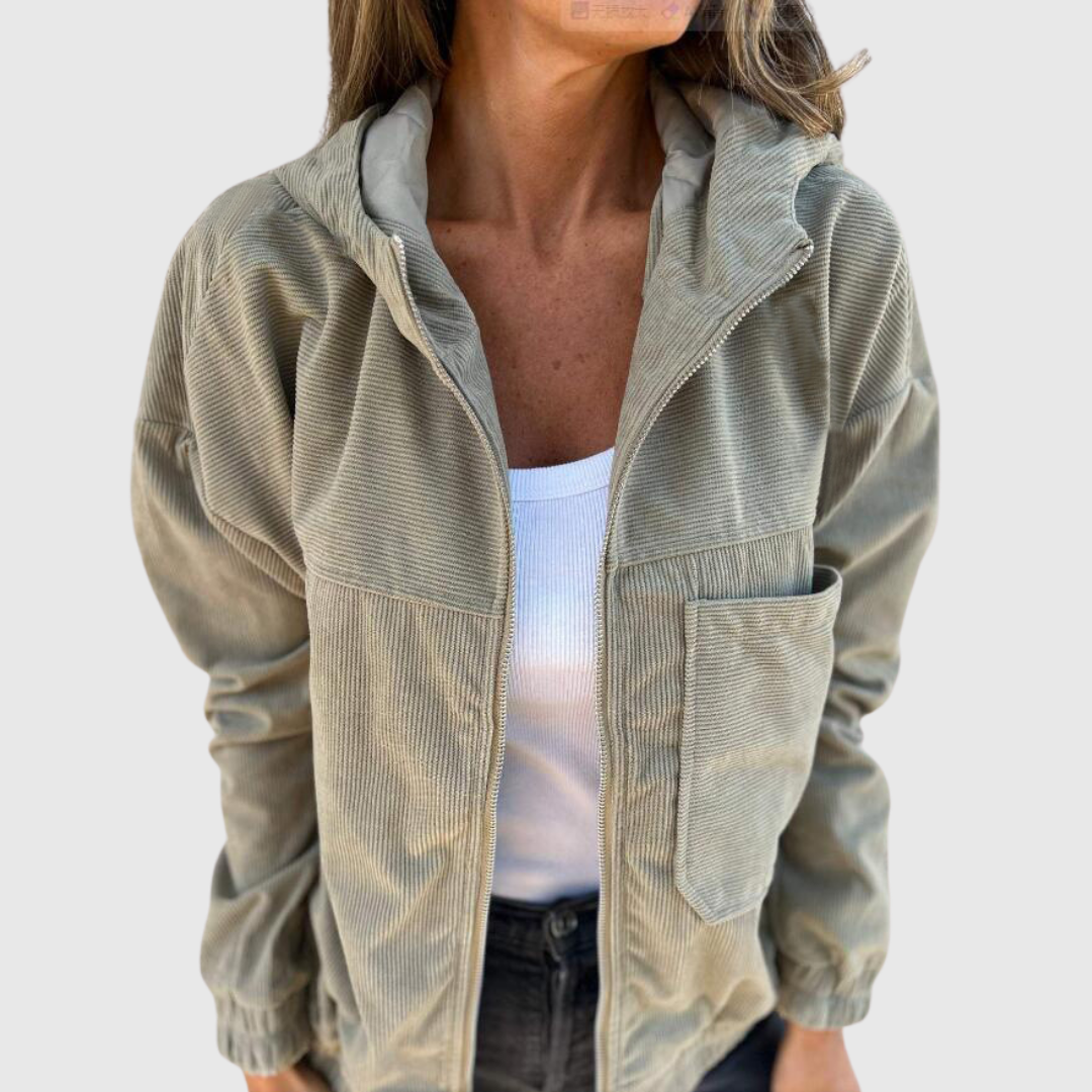 Women’s Lightweight Hooded Zip Up Jacket