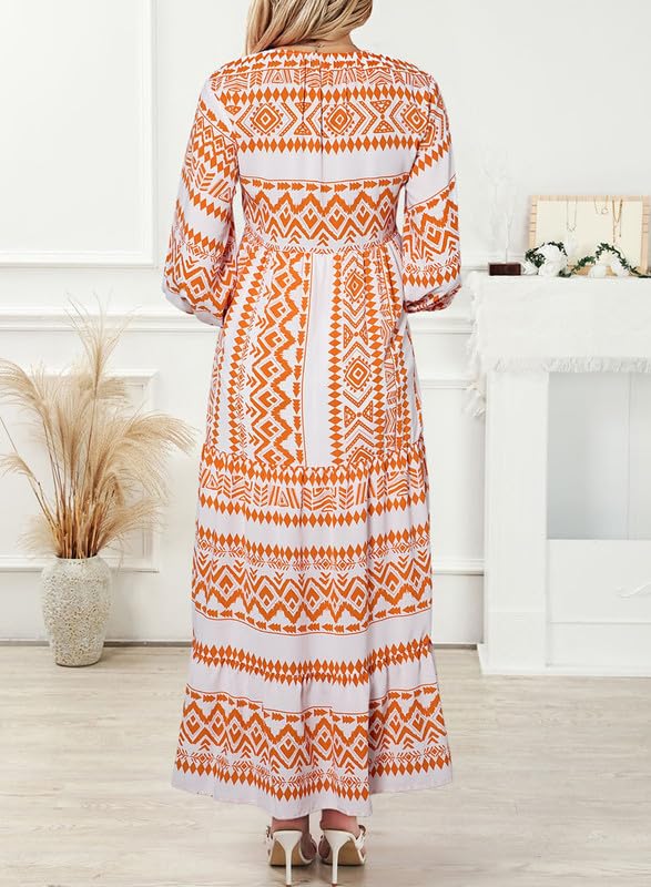 Women’s Floral Boho Maxi Dress