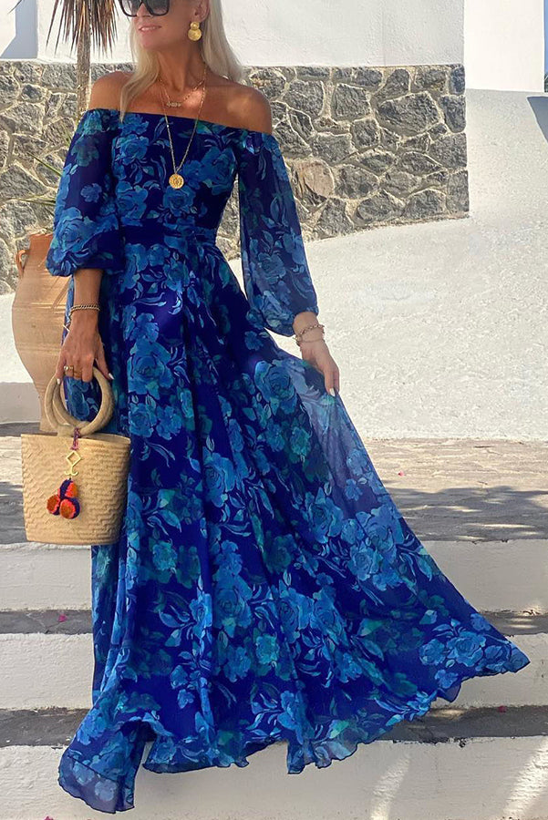 Women’s Floral Print Maxi Dress