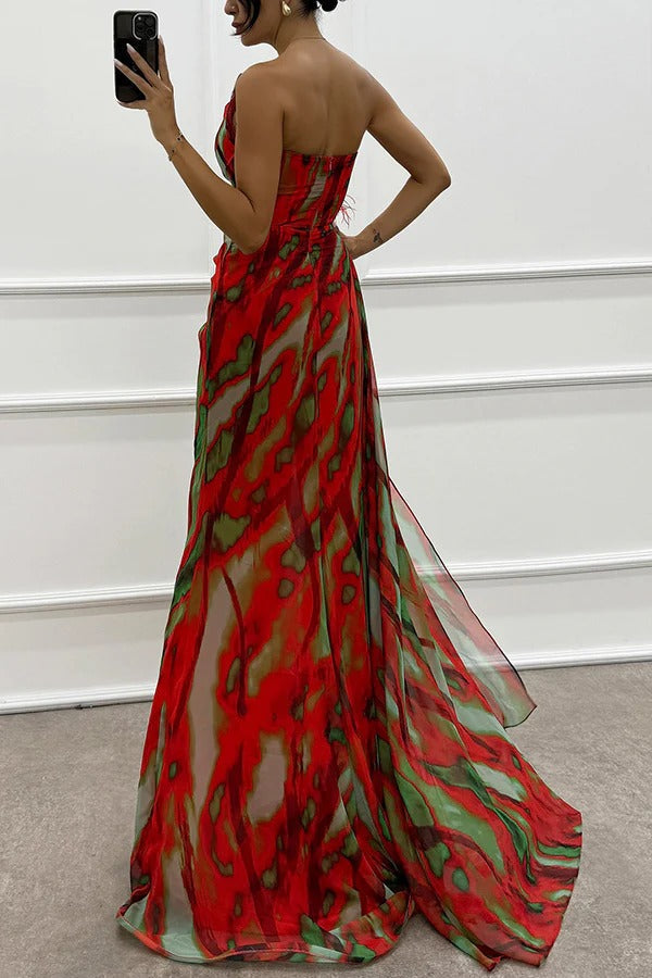 Women’s Draped Cocktail Dress