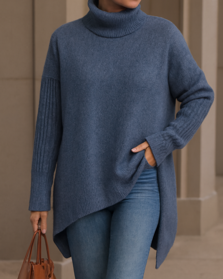 Women’s Longline Turtleneck Sweater