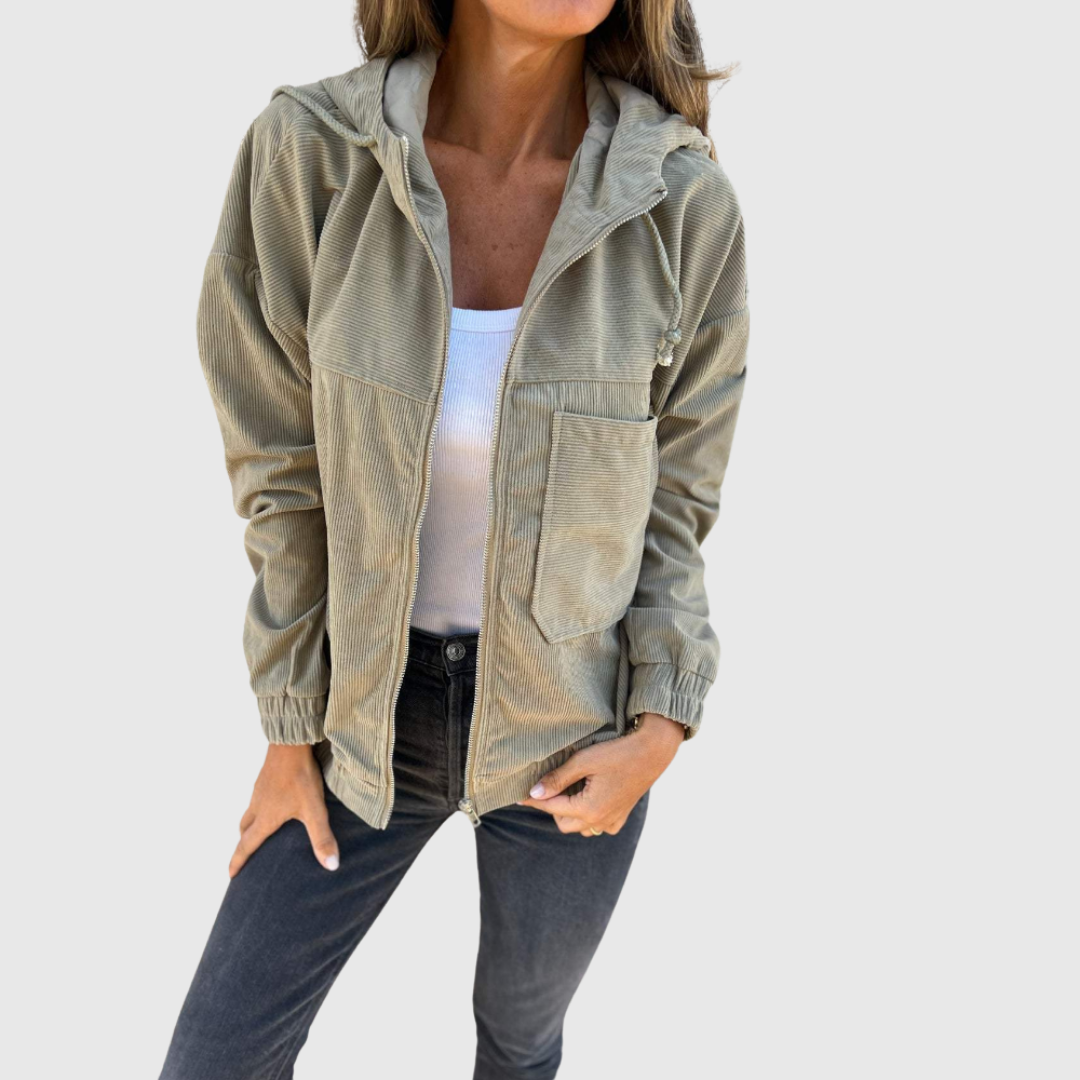 Women’s Lightweight Hooded Zip Up Jacket