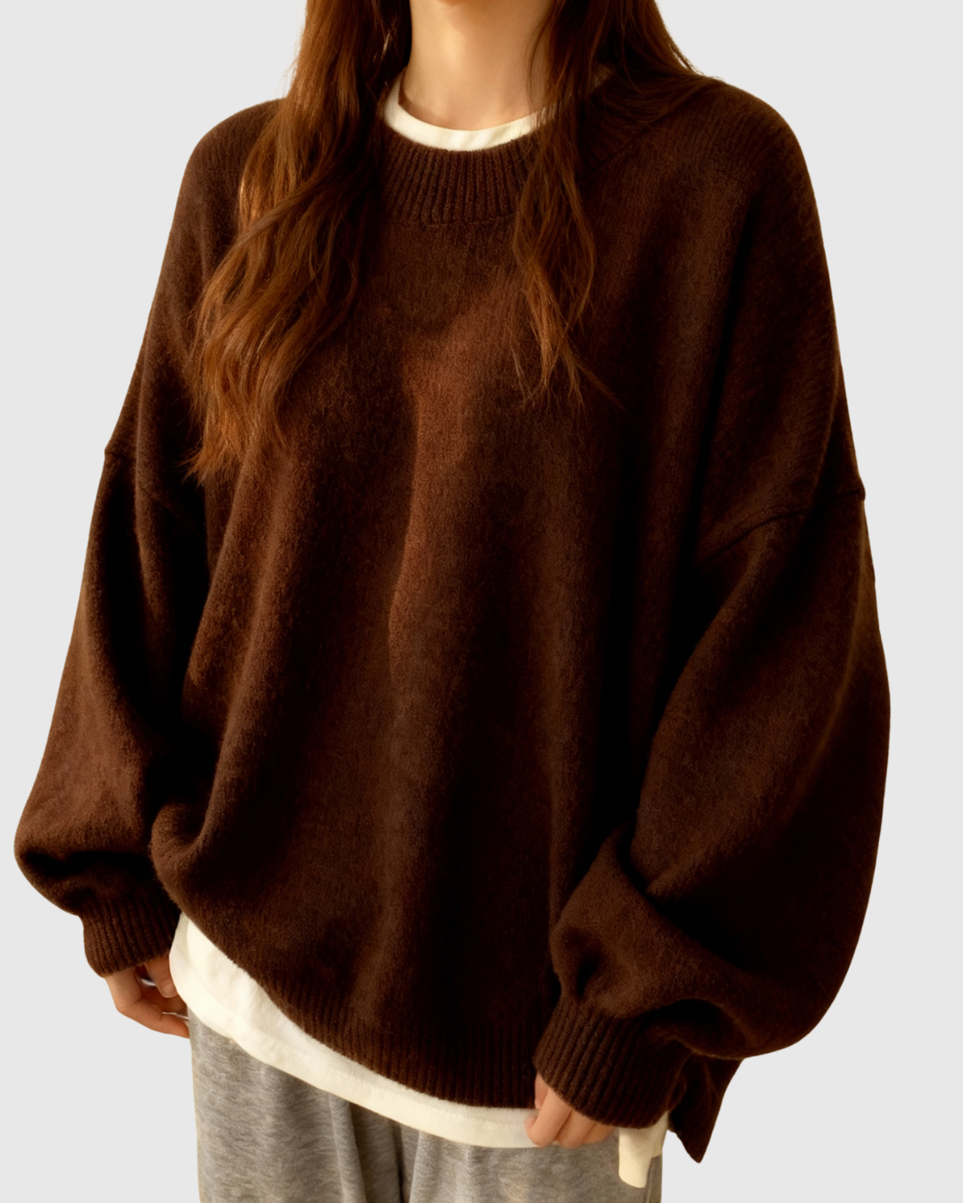 Women’s Cozy Oversized Pullover Sweater