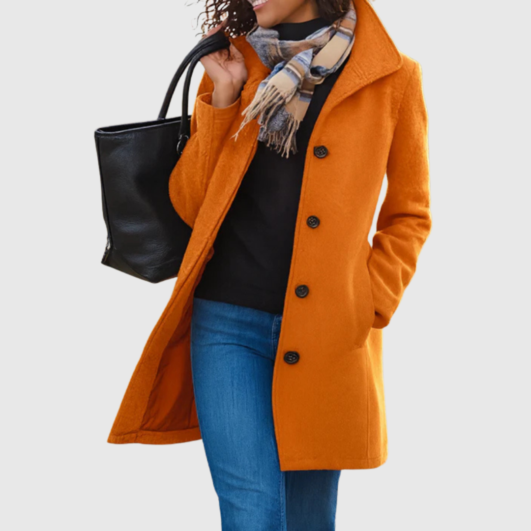 Women’s Classic Tailored Long Coat