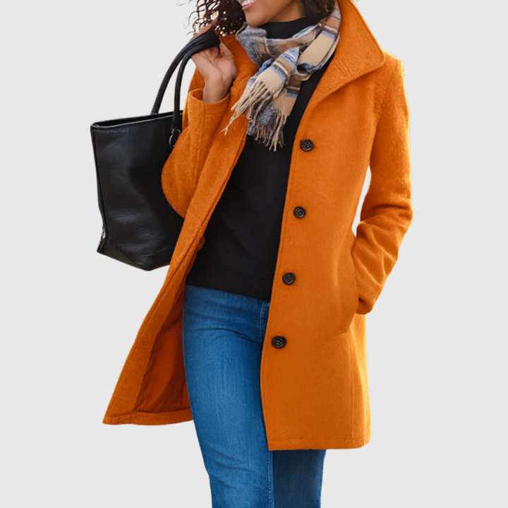Women’s Classic Tailored Long Coat
