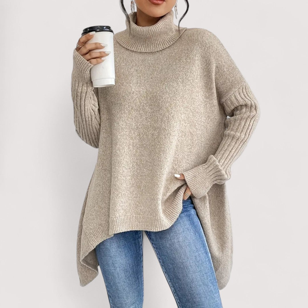 Women’s Longline Turtleneck Sweater