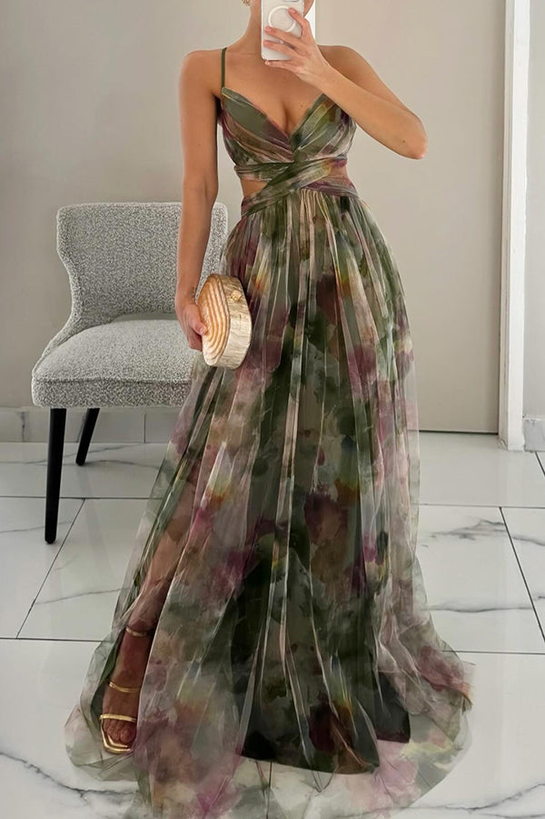 Women’s Romantic Illusion Party Dress