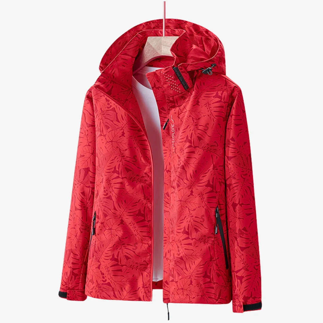 Women’s Lightweight Hooded Packable Windbreaker Jacket
