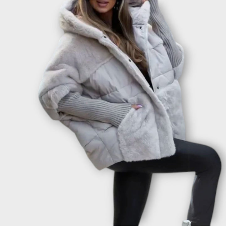 Women’s Quilted Hooded Puffer Jacket