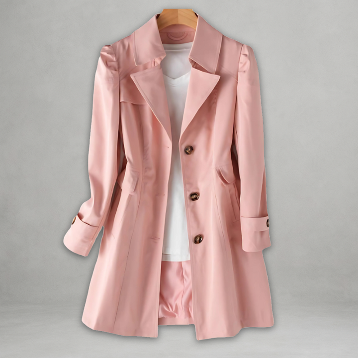 Women’s Double Breasted Belted Trench Coat