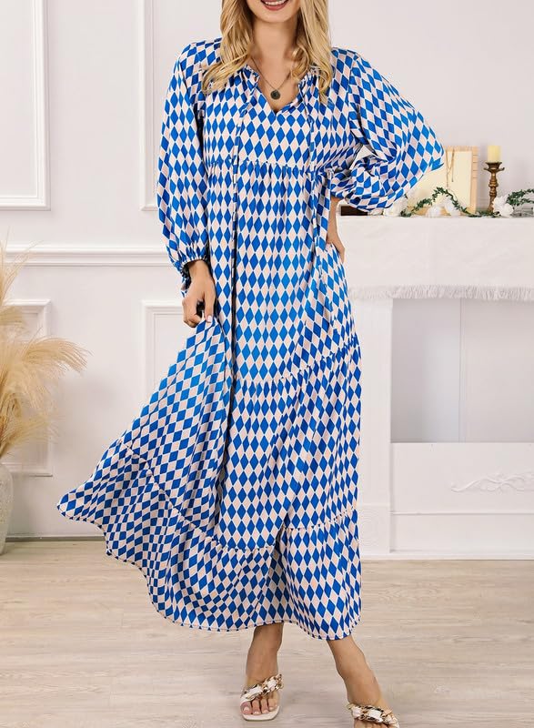 Women’s Floral Boho Maxi Dress