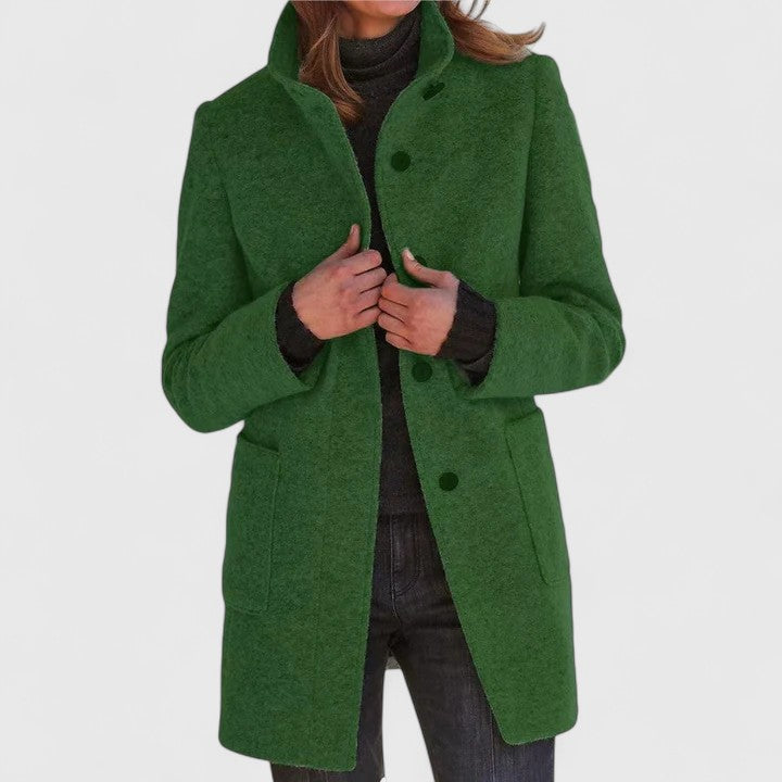 Women’s Elegant Tailored Longline Coat