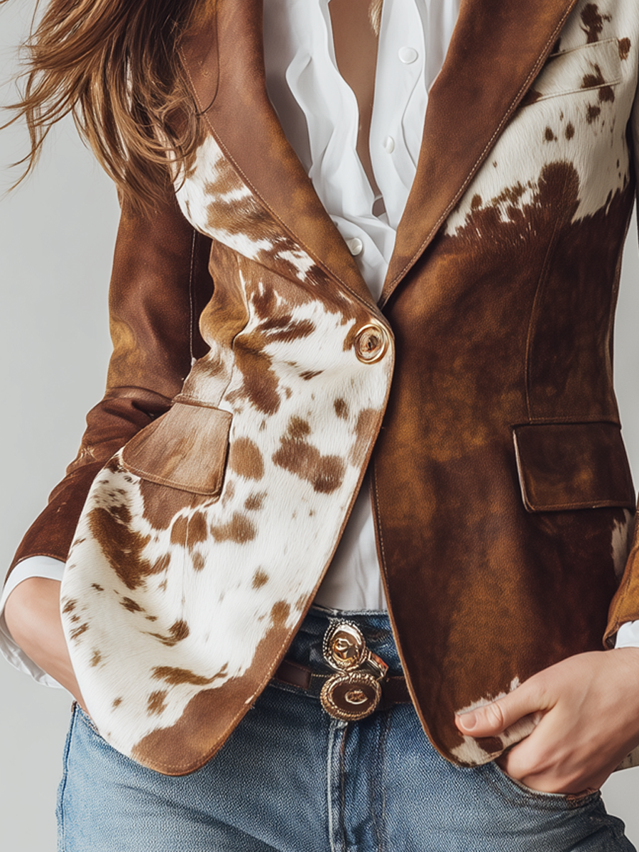 Women’s Statement Printed Blazer