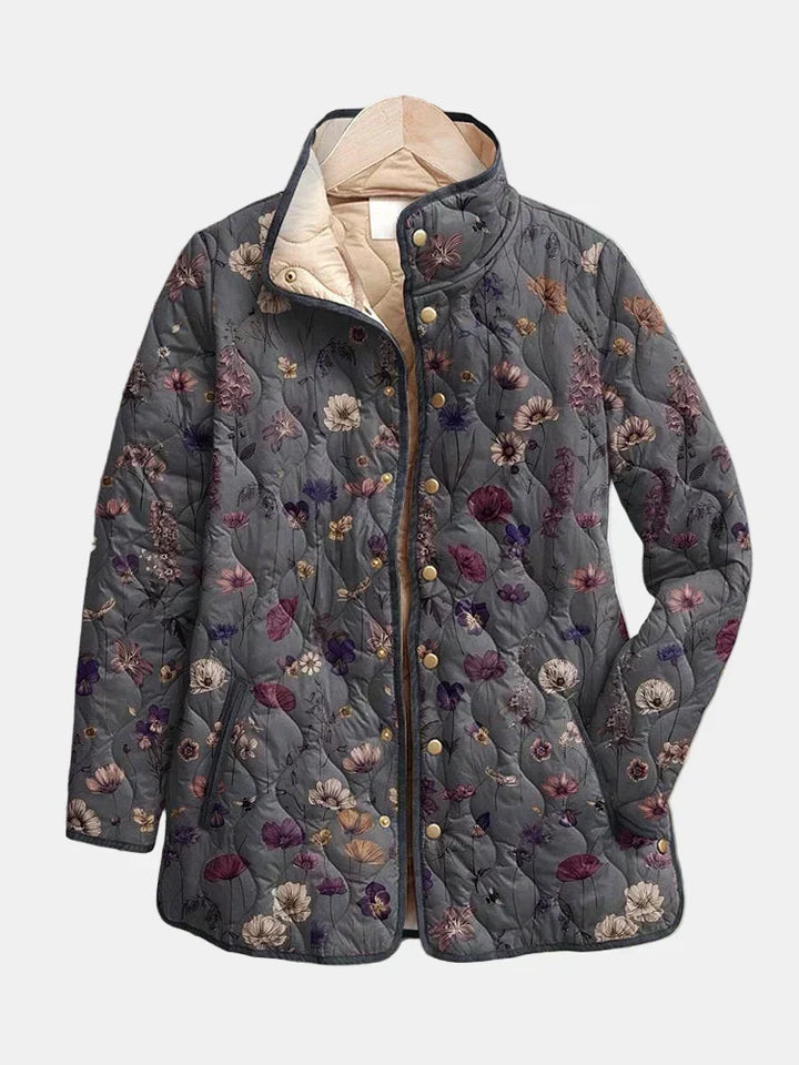 Women’s Vintage Floral Quilted Jacket