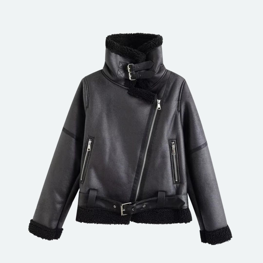 Women’s Double-Breasted Belted Long Trench Coat
