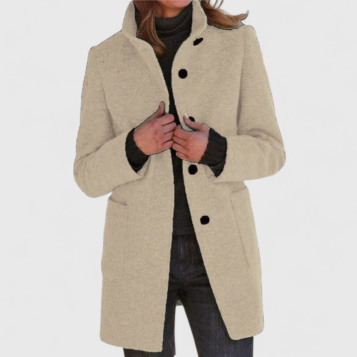 Women’s Elegant Tailored Longline Coat