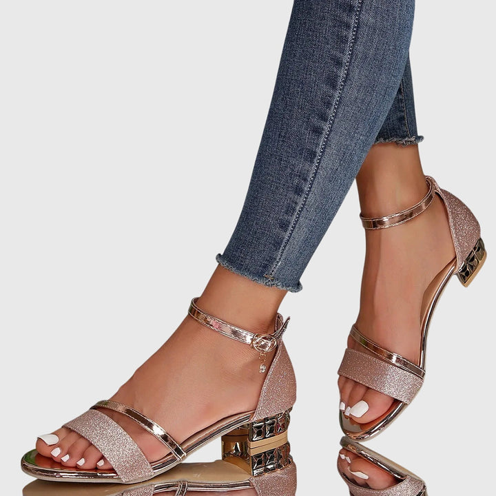 Women’s Comfort Cushioned Block Heel Sandals