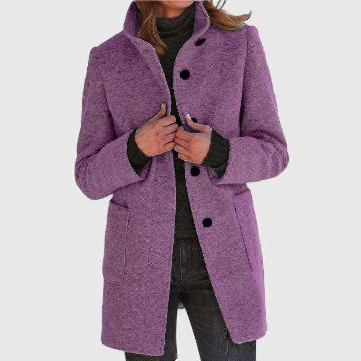 Women’s Elegant Tailored Longline Coat