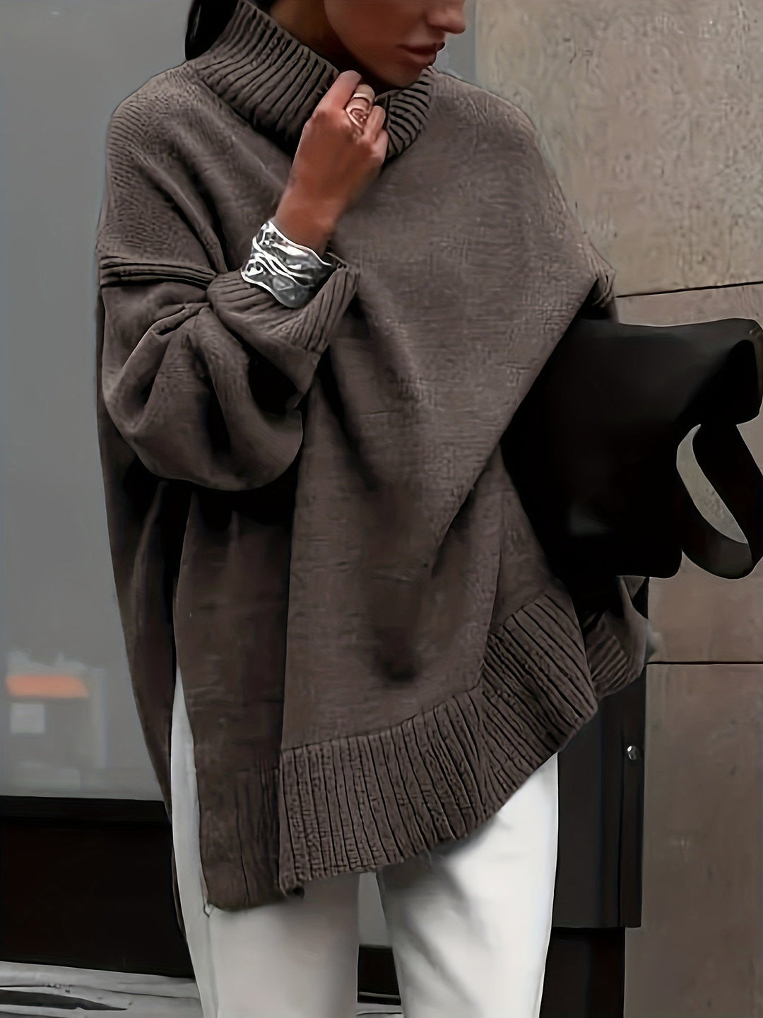 Women’s Plus Size Winter Pullover Sweater
