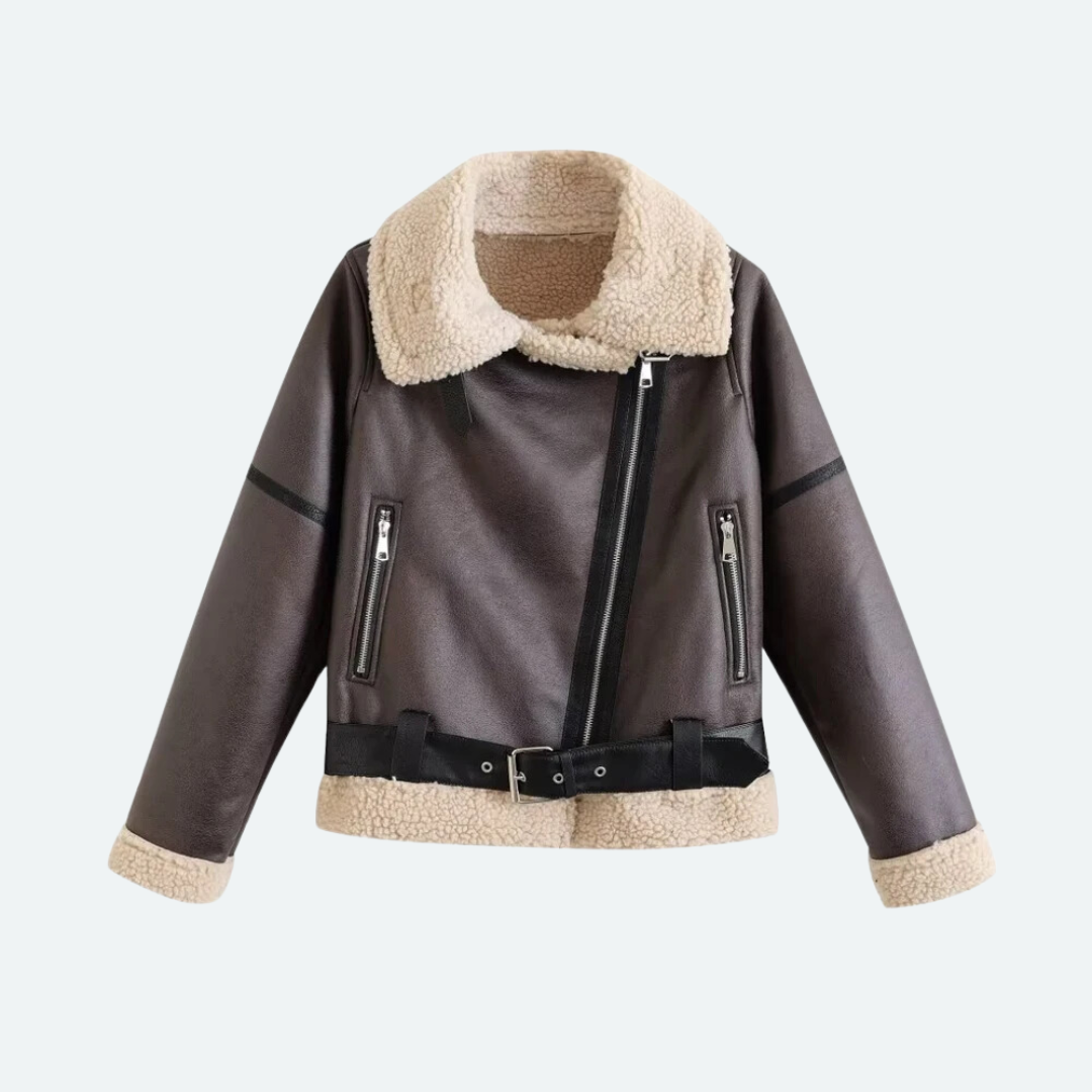 Women’s Double-Breasted Belted Long Trench Coat