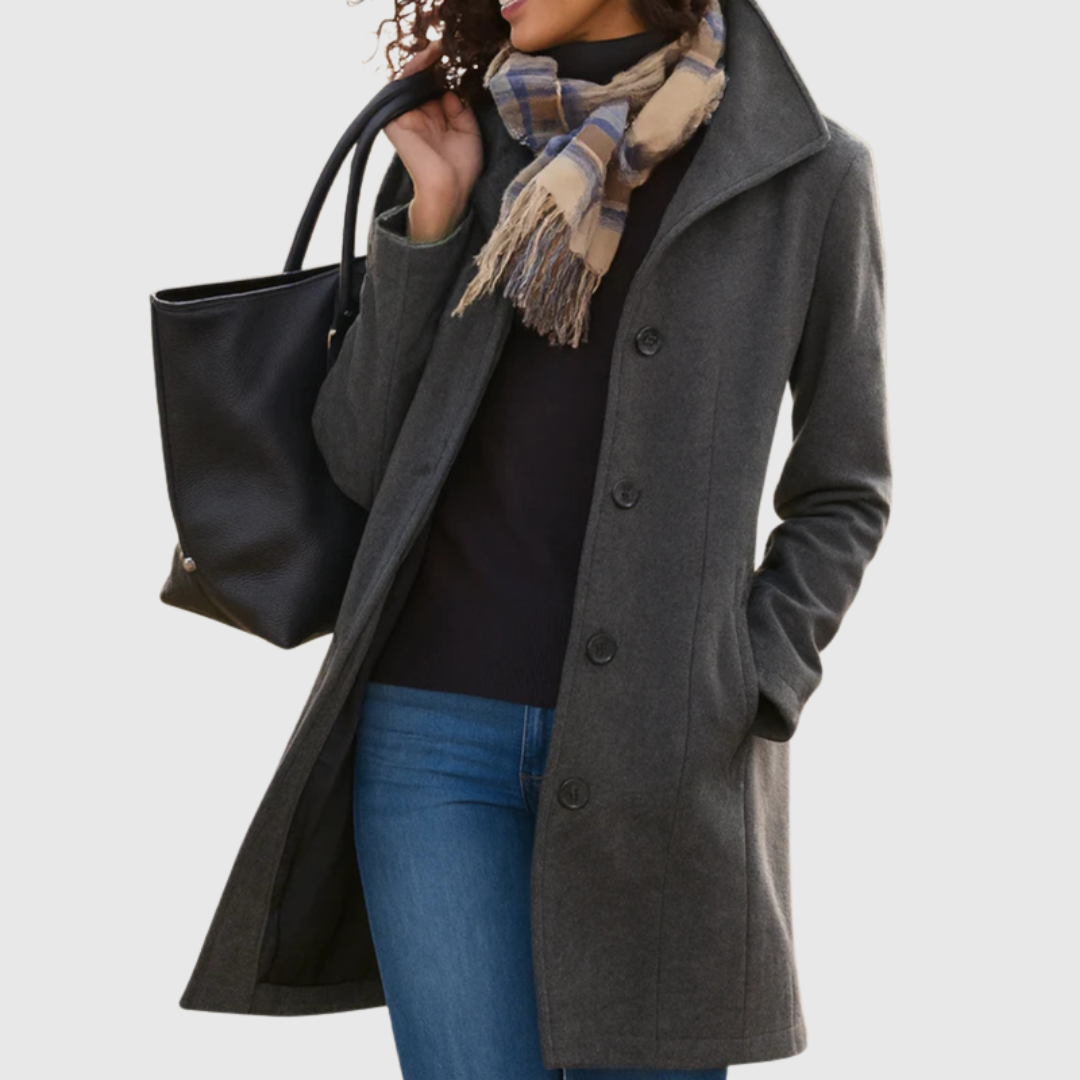 Women’s Classic Tailored Long Coat