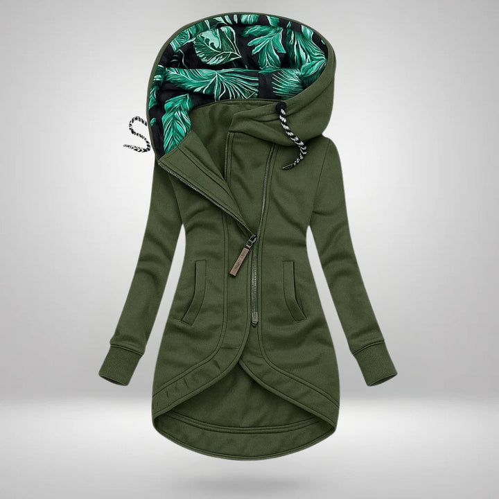 Women’s Long Hooded Quilted Winter Coat