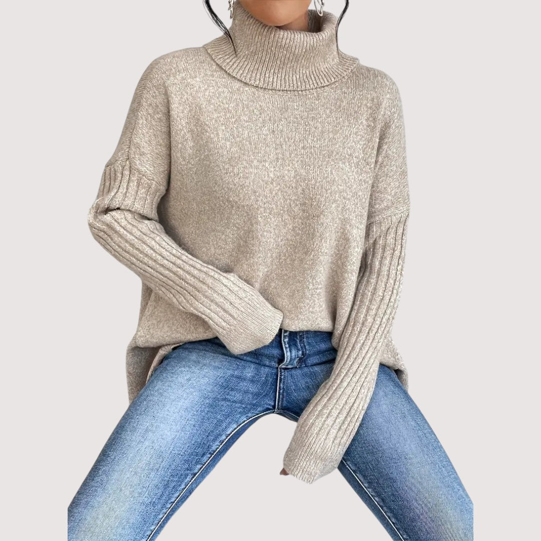Women’s Longline Turtleneck Sweater