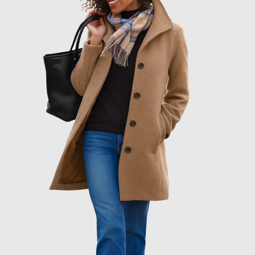 Women’s Classic Tailored Long Coat