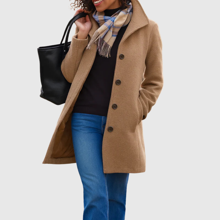 Women’s Classic Tailored Long Coat