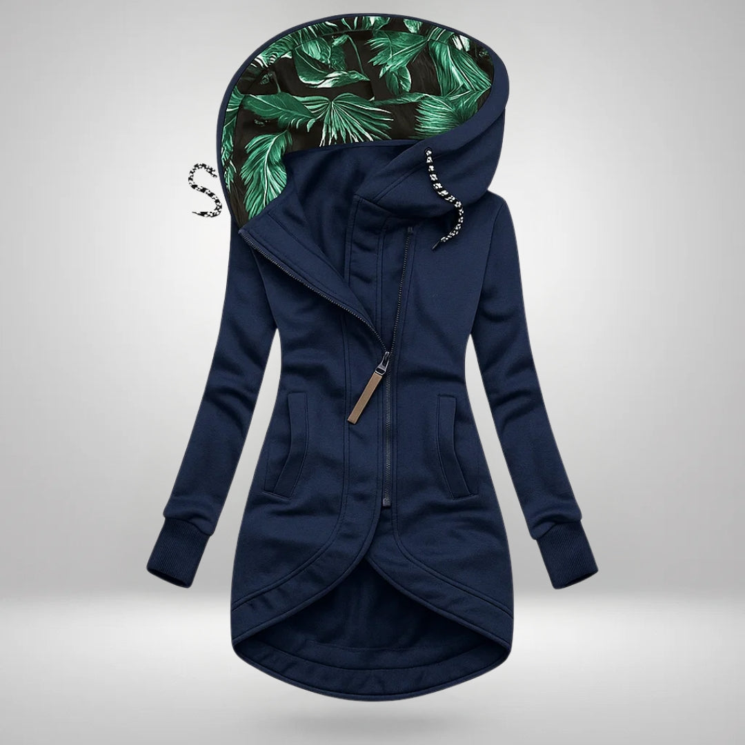 Women’s Long Hooded Quilted Winter Coat