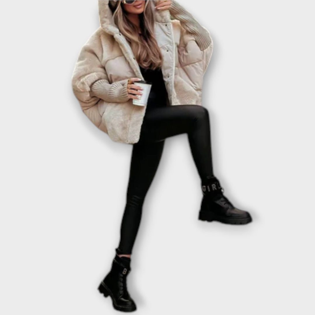 Women’s Quilted Hooded Puffer Jacket