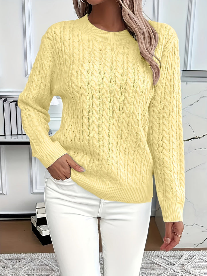 Women’s Cable Knit Winter Jumper