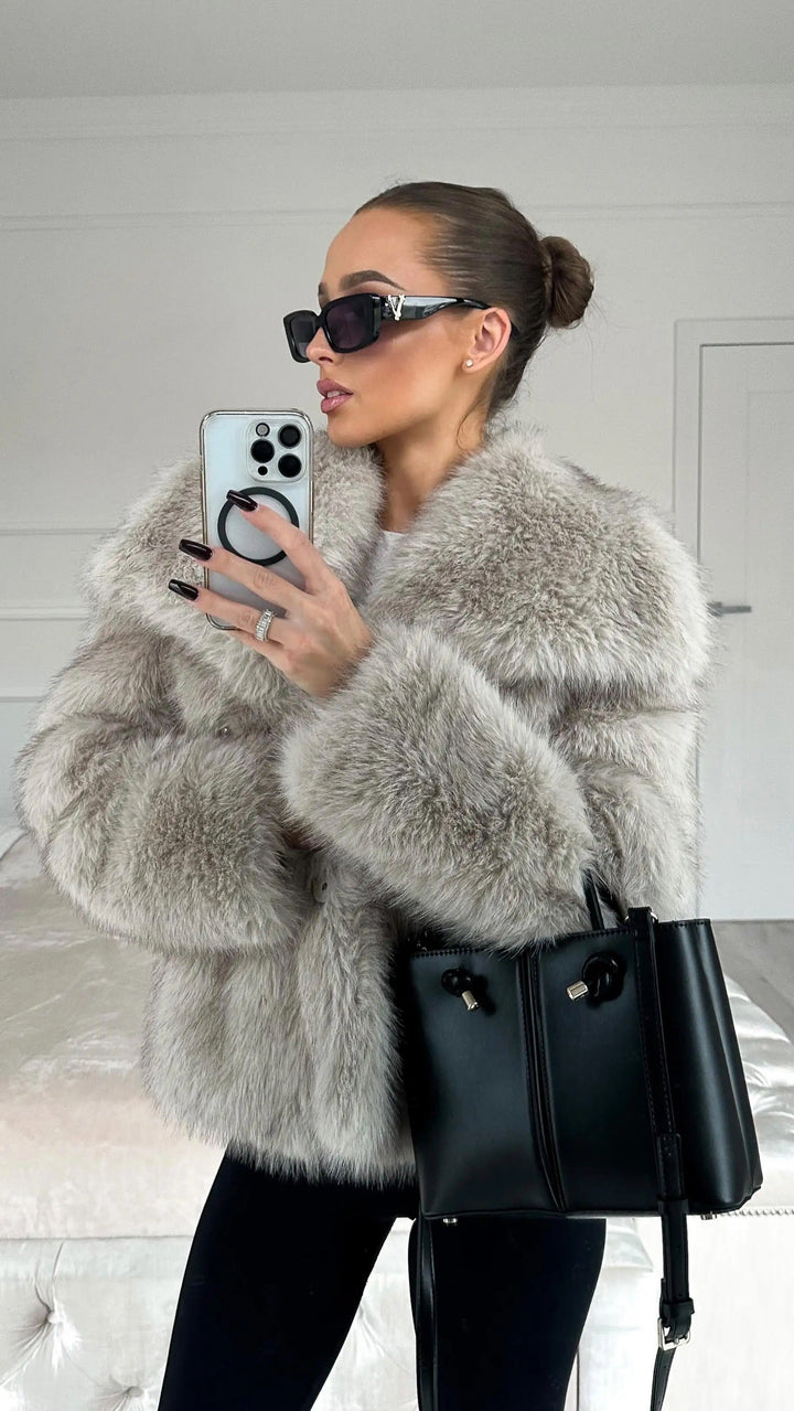 Women’s Plush Teddy Jacket