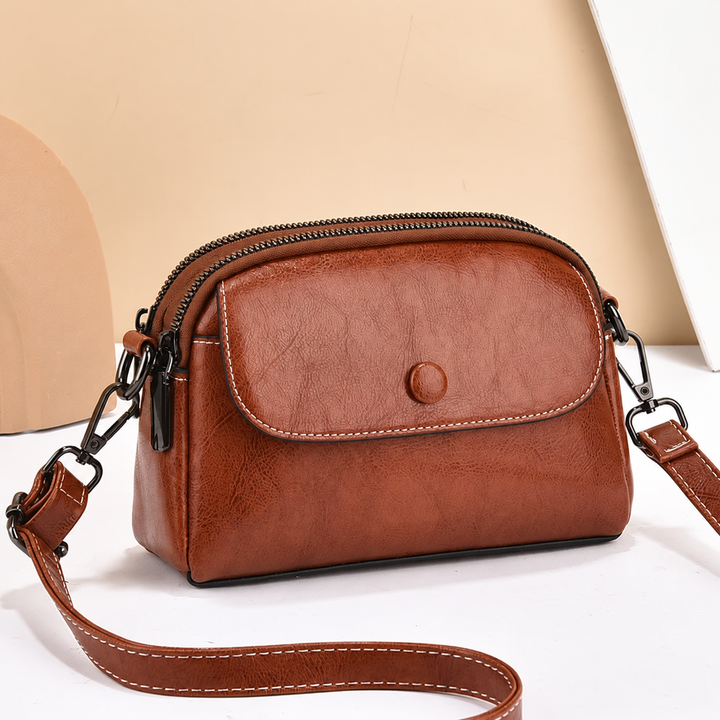 Multi Pocket Organizer Crossbody Bag
