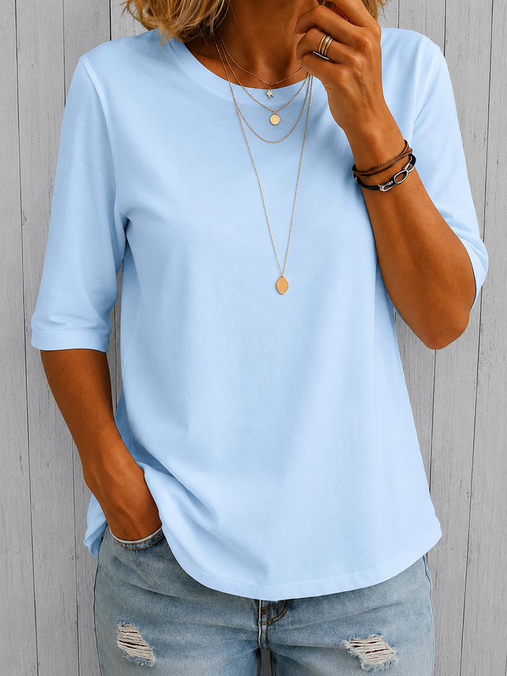 Women’s Oversized Crewneck Short Sleeve T-Shirt