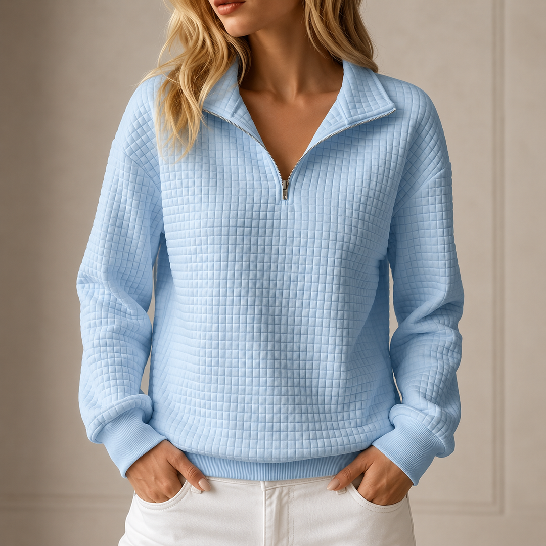 Women’s Quilted Half-Zip Pullover