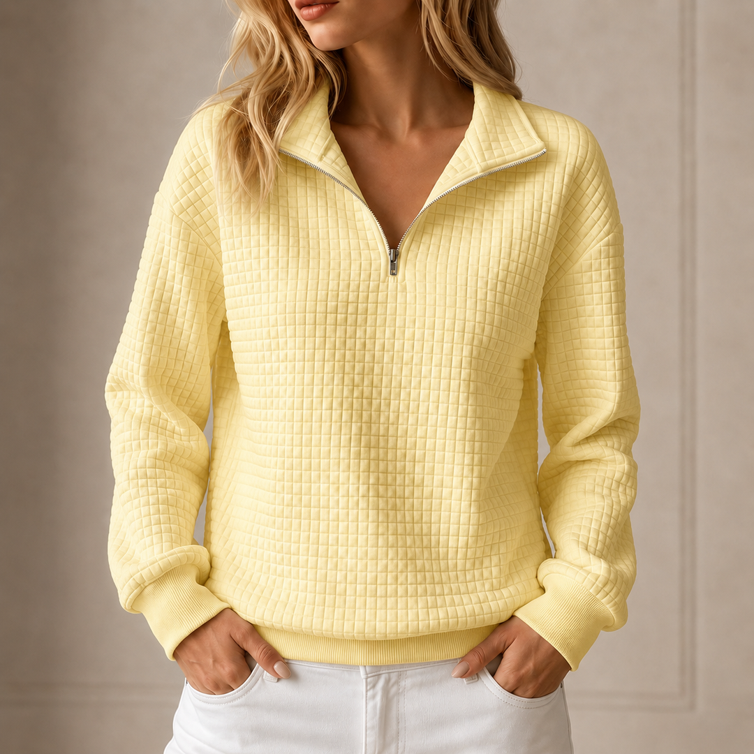 Women’s Quilted Half-Zip Pullover