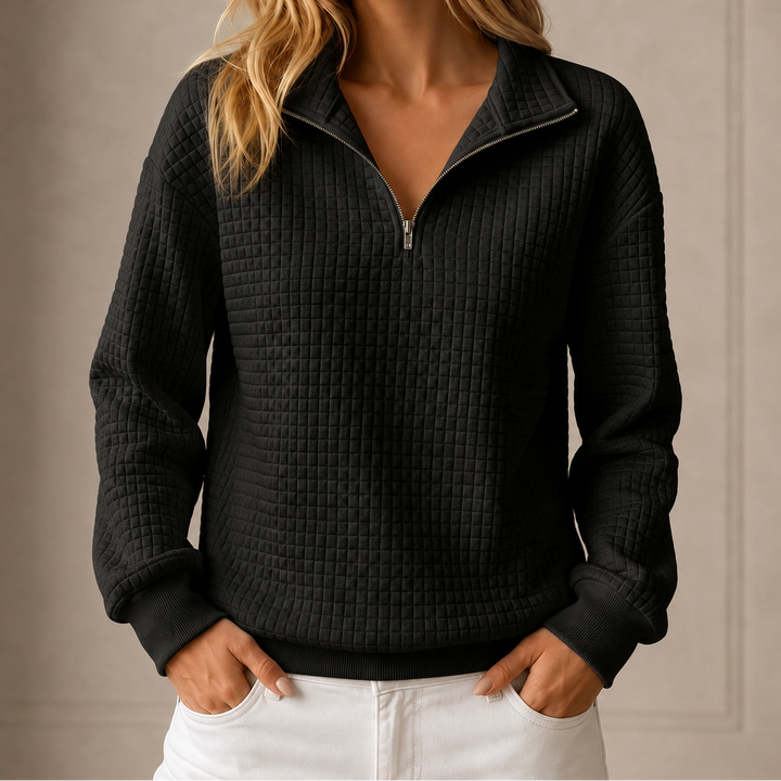 Women’s Quilted Half-Zip Pullover