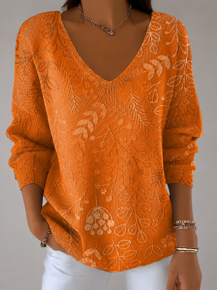 Women’s V-Neck Slim Fit Top