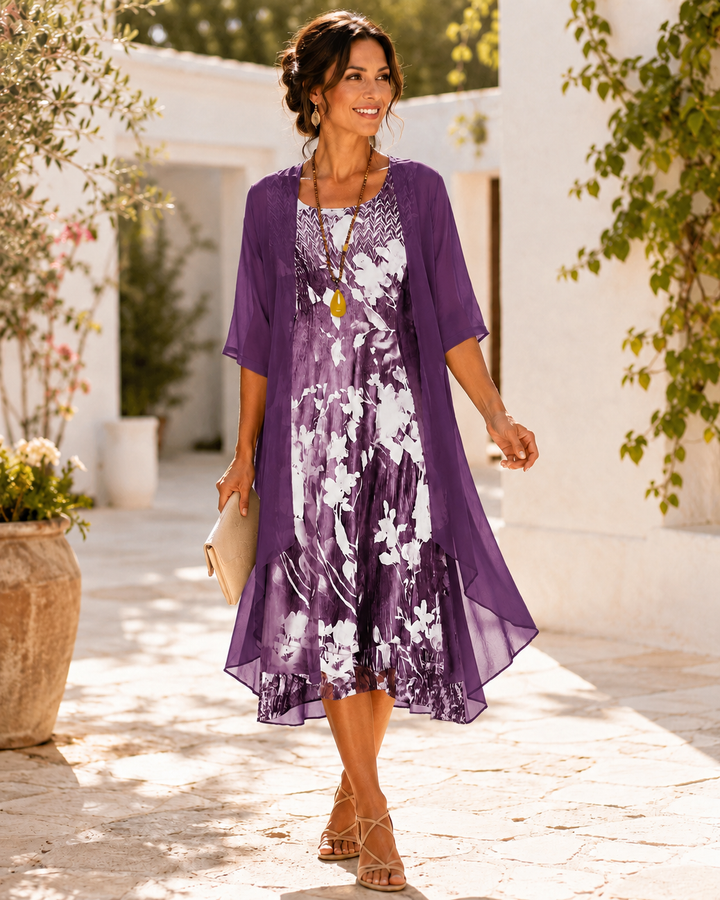 Women’s Lightweight Layered Summer Dress