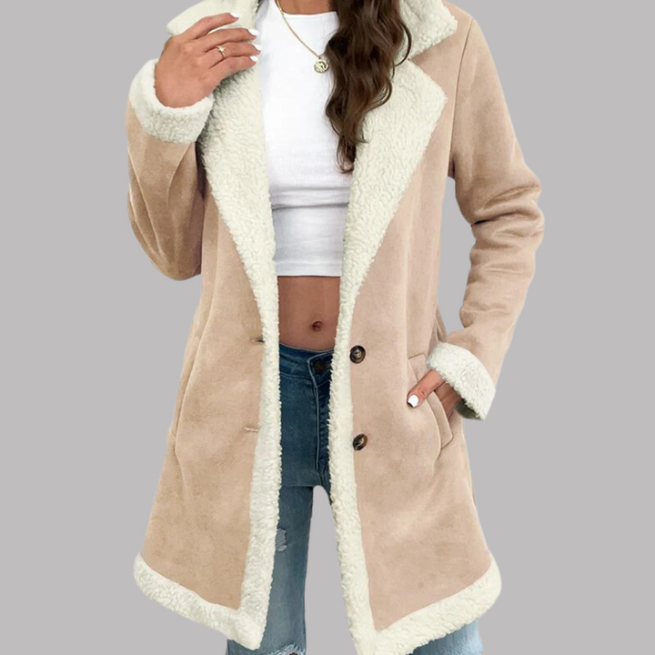 Women’s Oversized Hooded Sherpa Coat