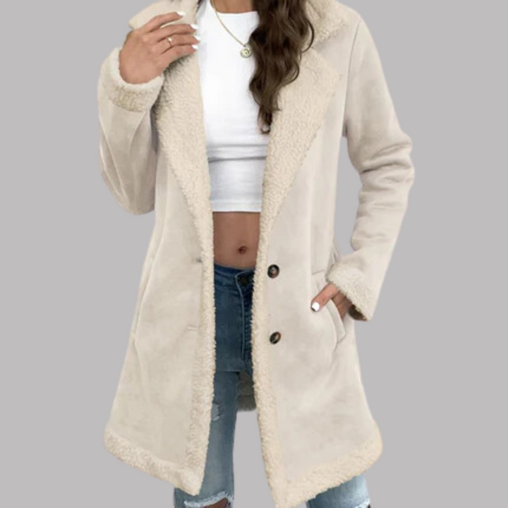 Women’s Oversized Hooded Sherpa Coat