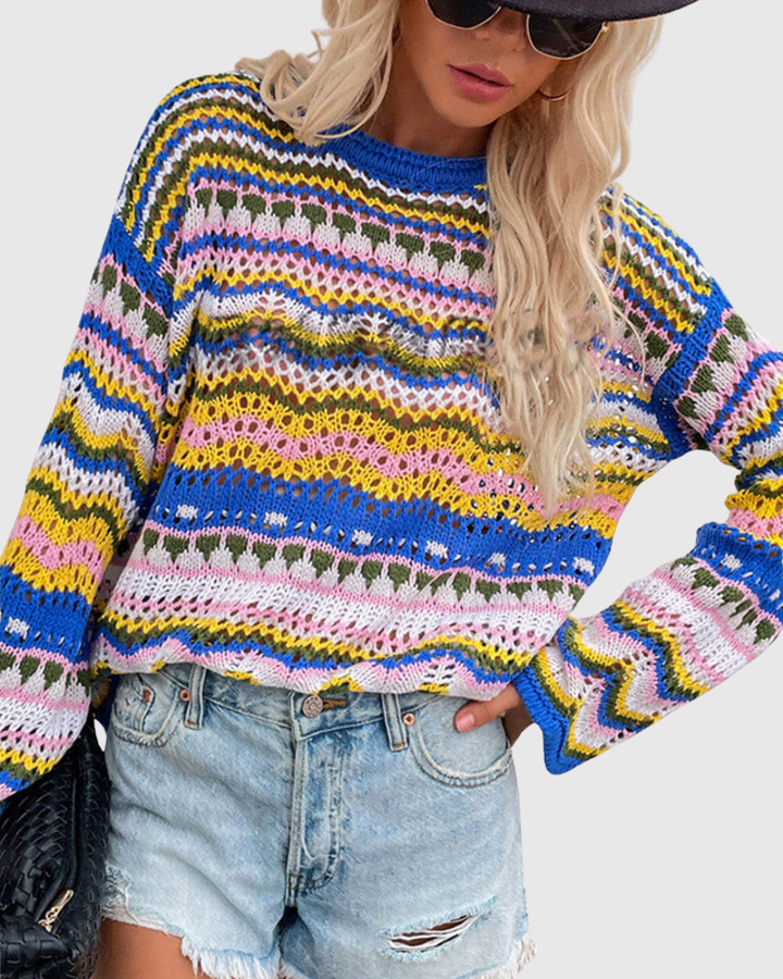 Women’s Oversized Ribbed Knit Sweater