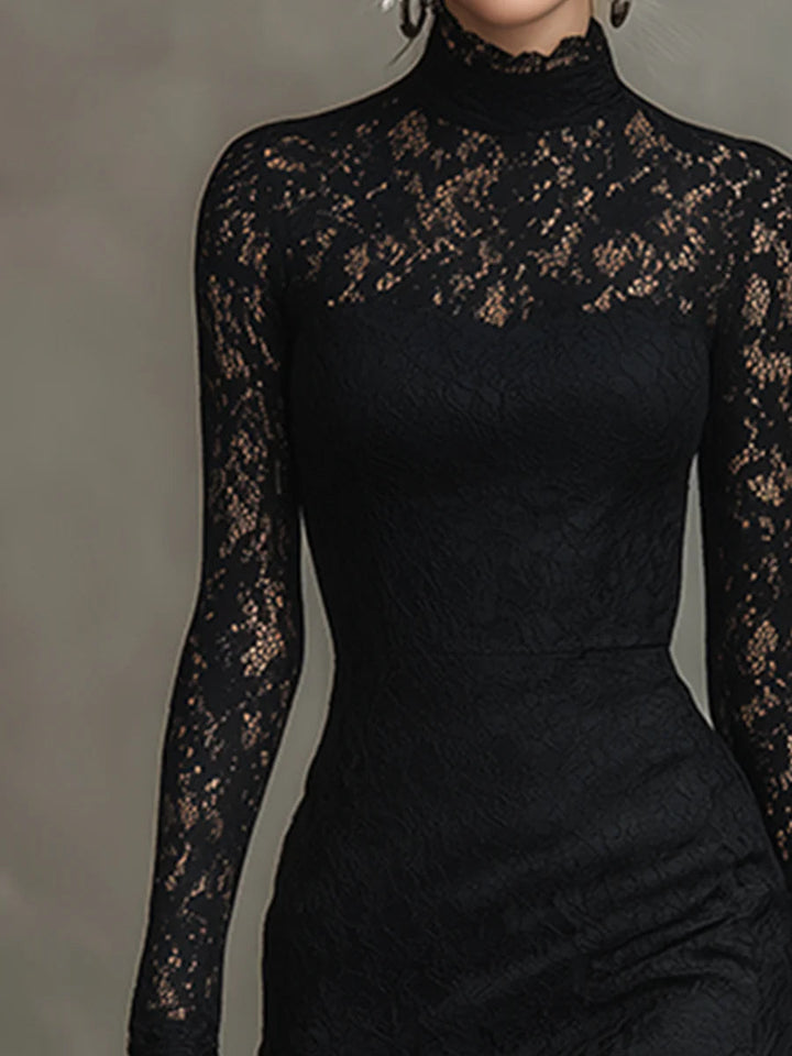 Women’s Black Maxi Evening Dress