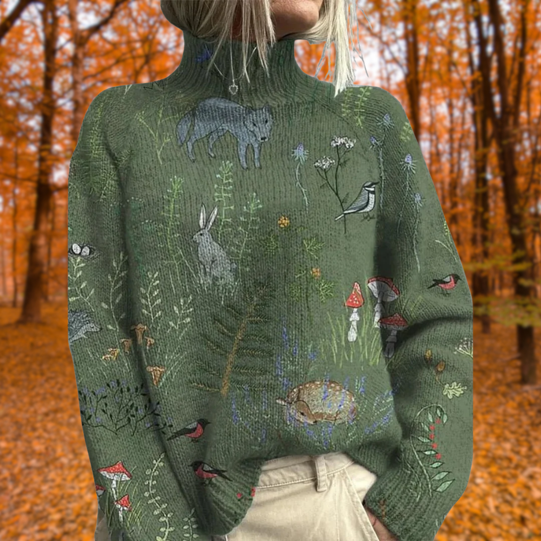 Women’s Warm Turtleneck Pullover Sweater