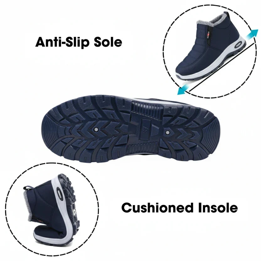 Women’s Quilted Slip-On Ankle Boots