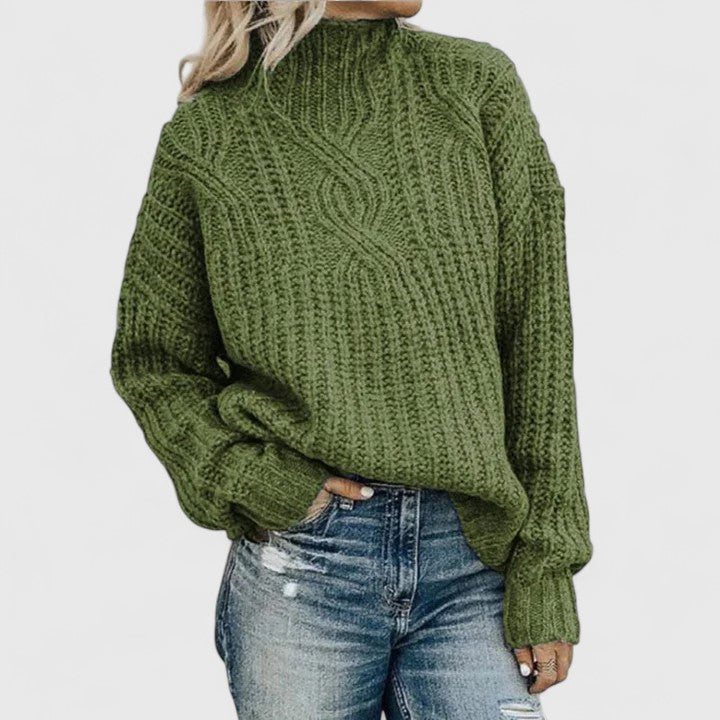 Women’s Knit Pullover Long Sleeve Sweater