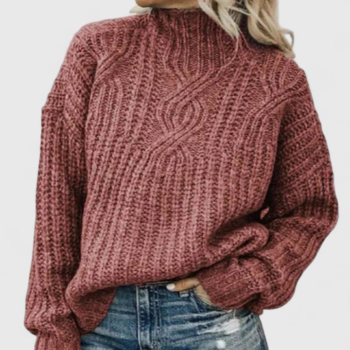 Women’s Knit Pullover Long Sleeve Sweater