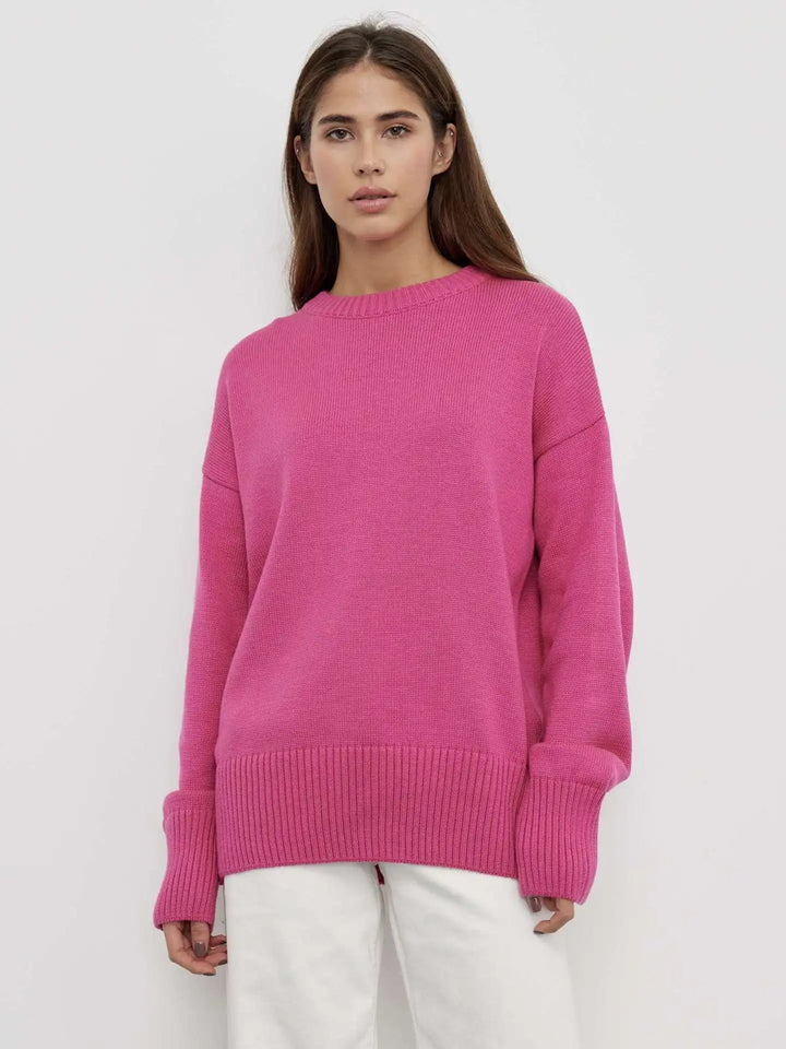 Women’s Classic Knit Pullover Sweater